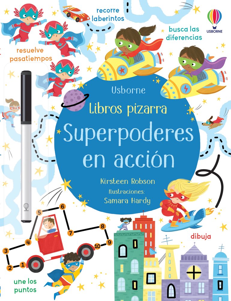 SUPERPODERES EN ACCION, de ROBSON, KIRSTEEN | portada del libro