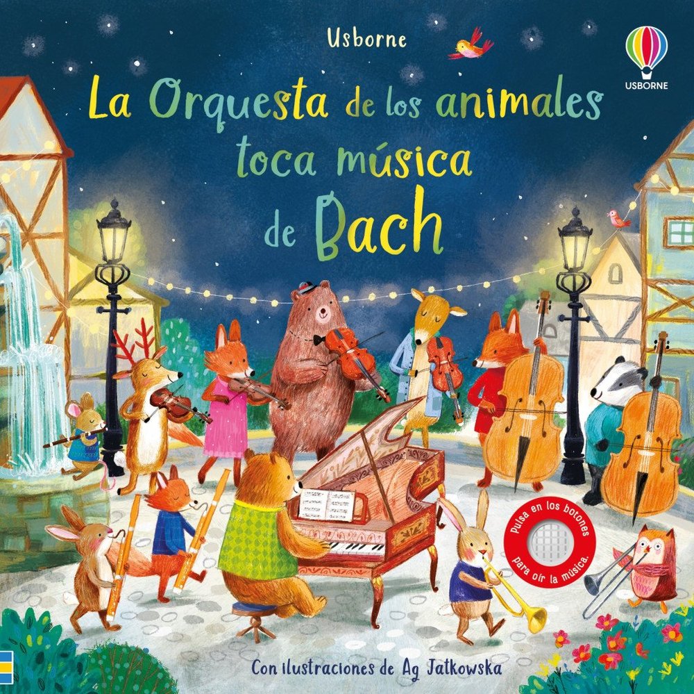 ORQUESTA ANIMALES TOCA MUSICA DE BACH, de TAPLIN, SAM | portada del libro