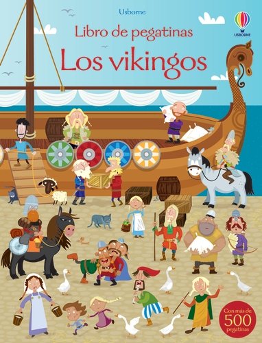 LOS VIKINGOS PEGATINAS, de WATT, FIONA | portada del libro
