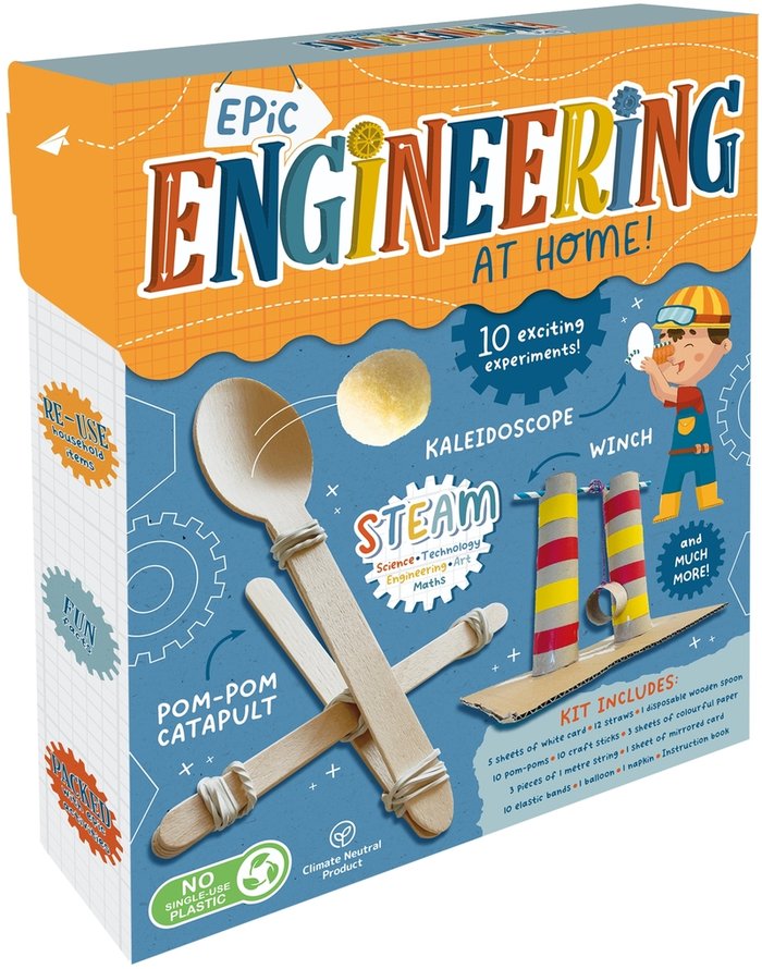 Epic Engineering At Home!, de IGLOOBOOKS | portada del libro