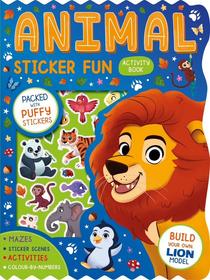 Animal Sticker Fun, de IGLOOBOOKS | portada del libro