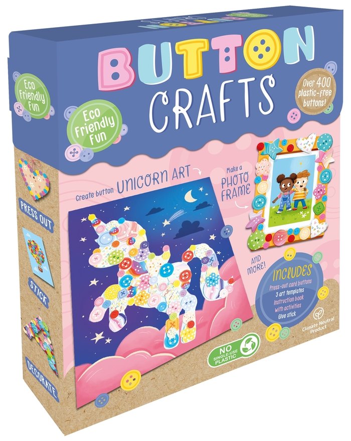 Button Crafts, de IGLOOBOOKS | portada del libro