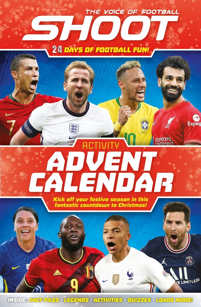 SHOOT! LA VOZ DEL FUTBOL. CALENDARIO DE ADVIENTO, de , IGLOOBOOKS | portada del libro