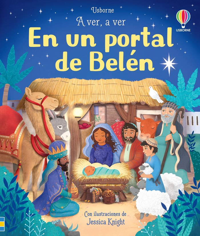 EN UN PORTAL DE BELEN, de MILBOURNE, ANNA | portada del libro