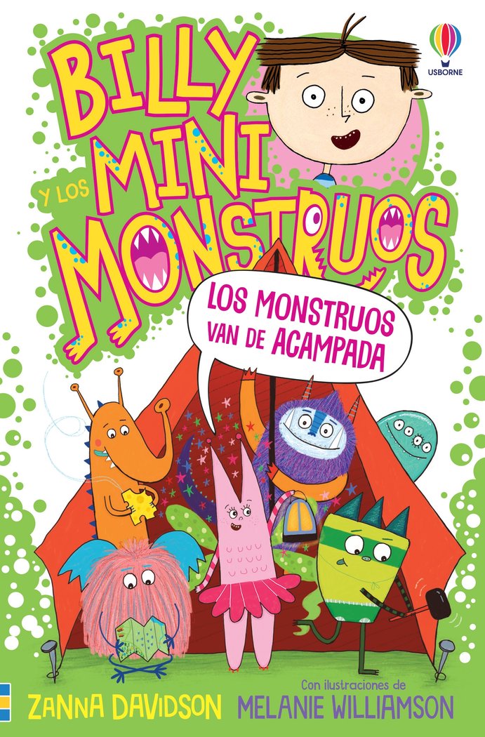 MONSTRUOS VAN DE ACAMPADA, LOS - LIBRO 9, de DAVIDSON, SUSANNA | portada del libro