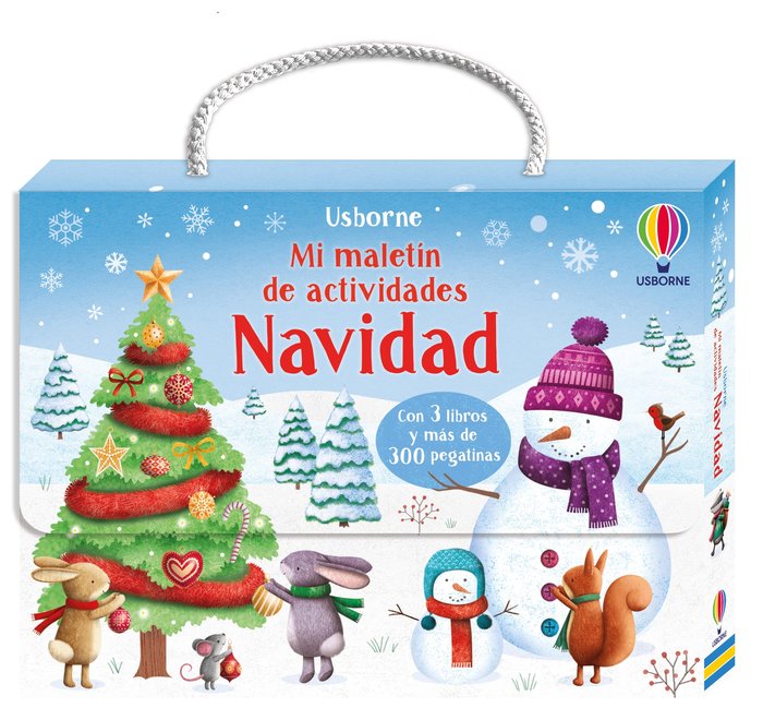 MI MALETIN DE ACTIVIDADES NAVIDAD, de USBORNE | portada del libro