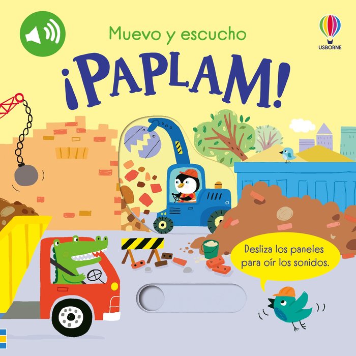 ¡PAPLAM! MUEVO Y ESCUCHO, de TAPLIN, SAM | portada del libro