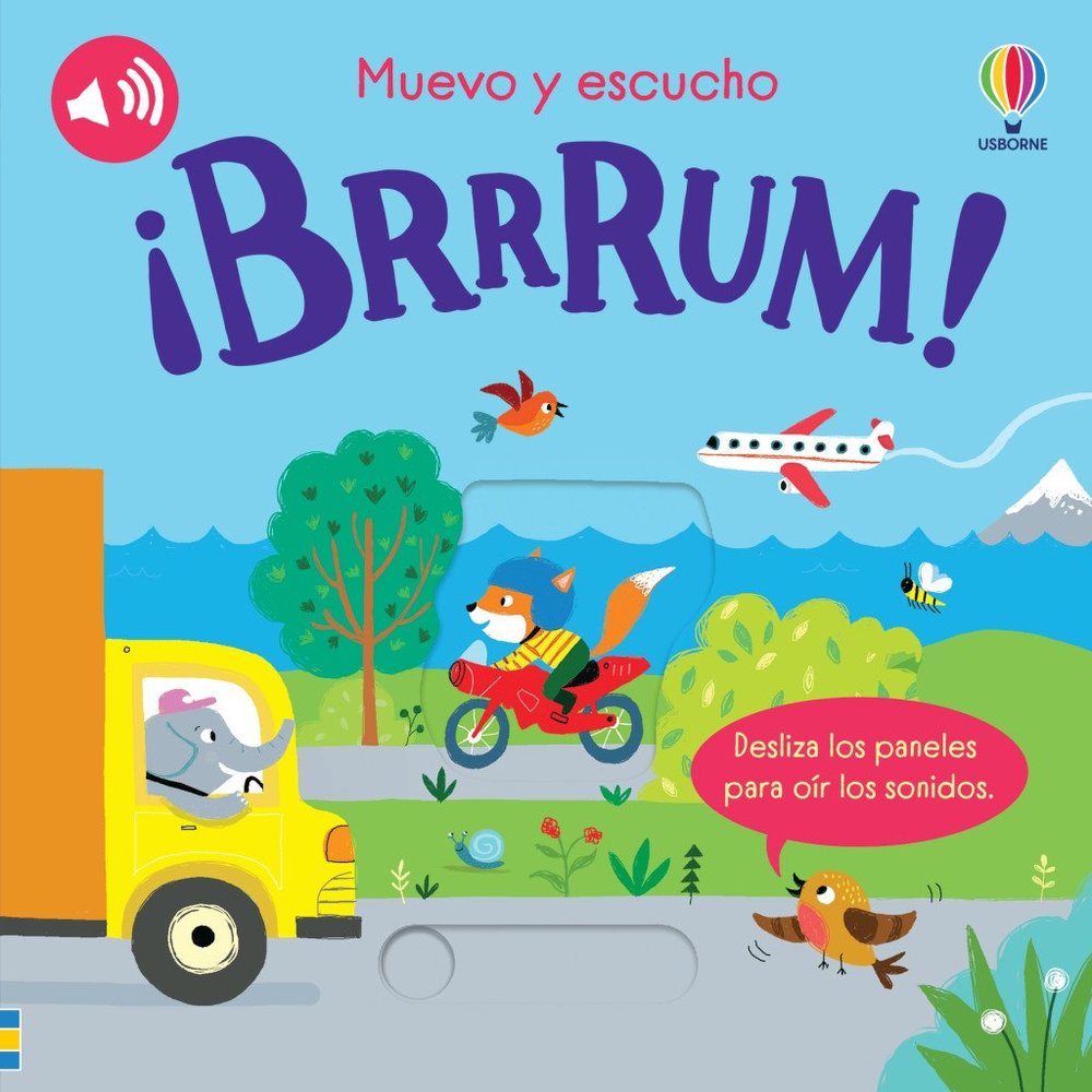¡BRRRUM! MUEVO Y ESCUCHO, de TAPLIN, SAM | portada del libro