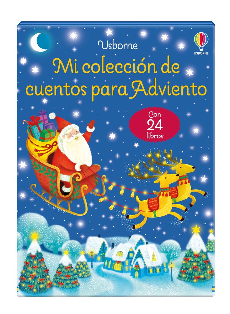 MI COLECCION DE CUENTOS PARA ADVIENTO 2, de USBORNE | portada del libro