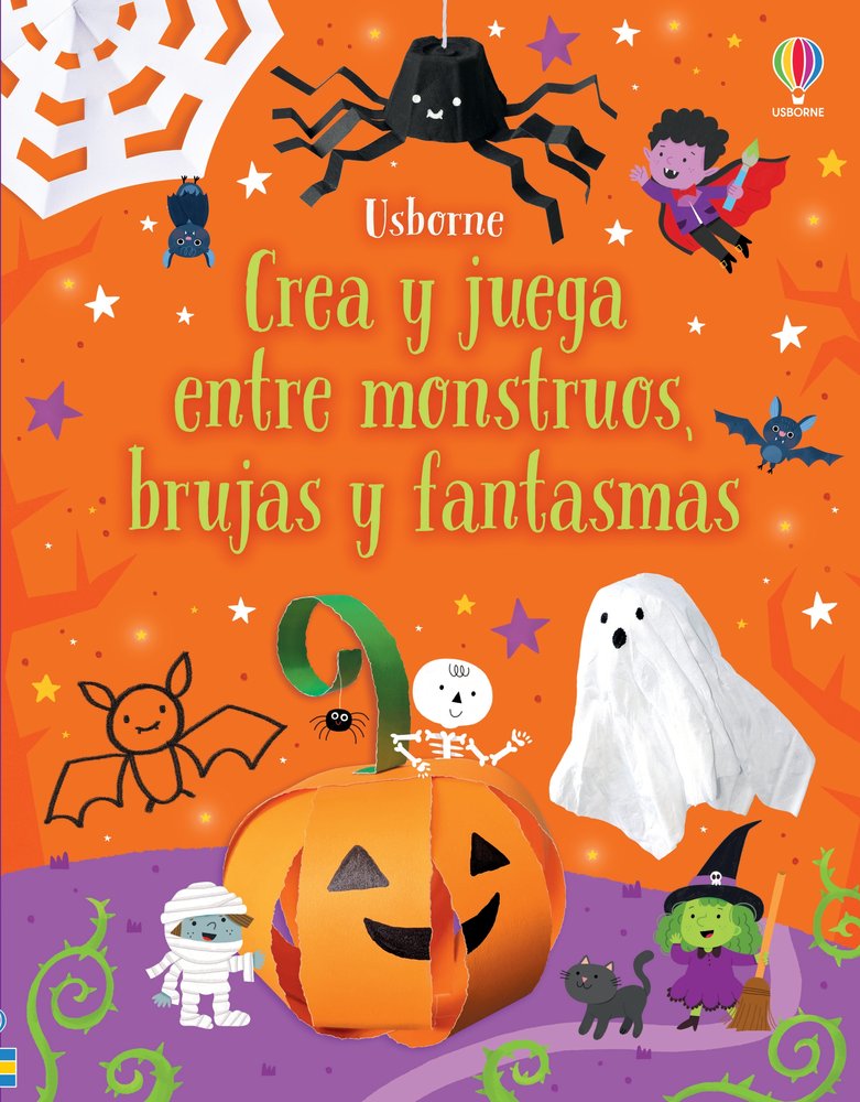 CREA Y JUEGA MONSTRUOS, BRUJAS FANTASMAS, de NOLAN, KATE | portada del libro