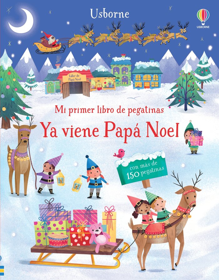YA VIENE PAPA NOEL, de BEECHAM, ALICE | portada del libro