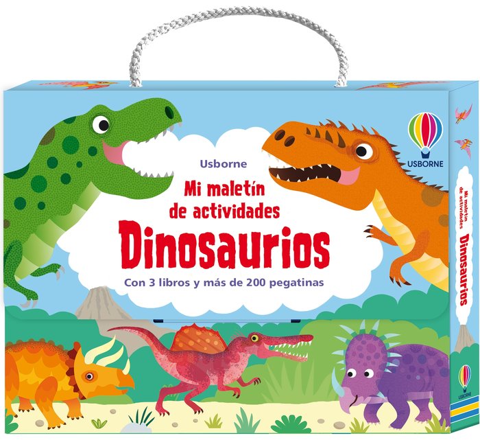MI MALETIN DE ACTIVIDADES - DINOSAURIOS, de VARIOUS | portada del libro