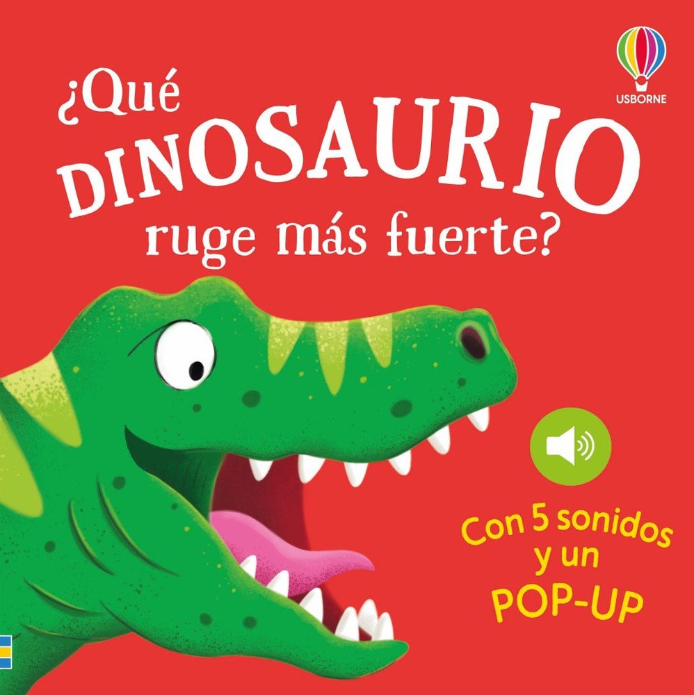 ¿QUE DINOSAURIO RUGE MAS FUERTE?, de TAPLIN | portada del libro
