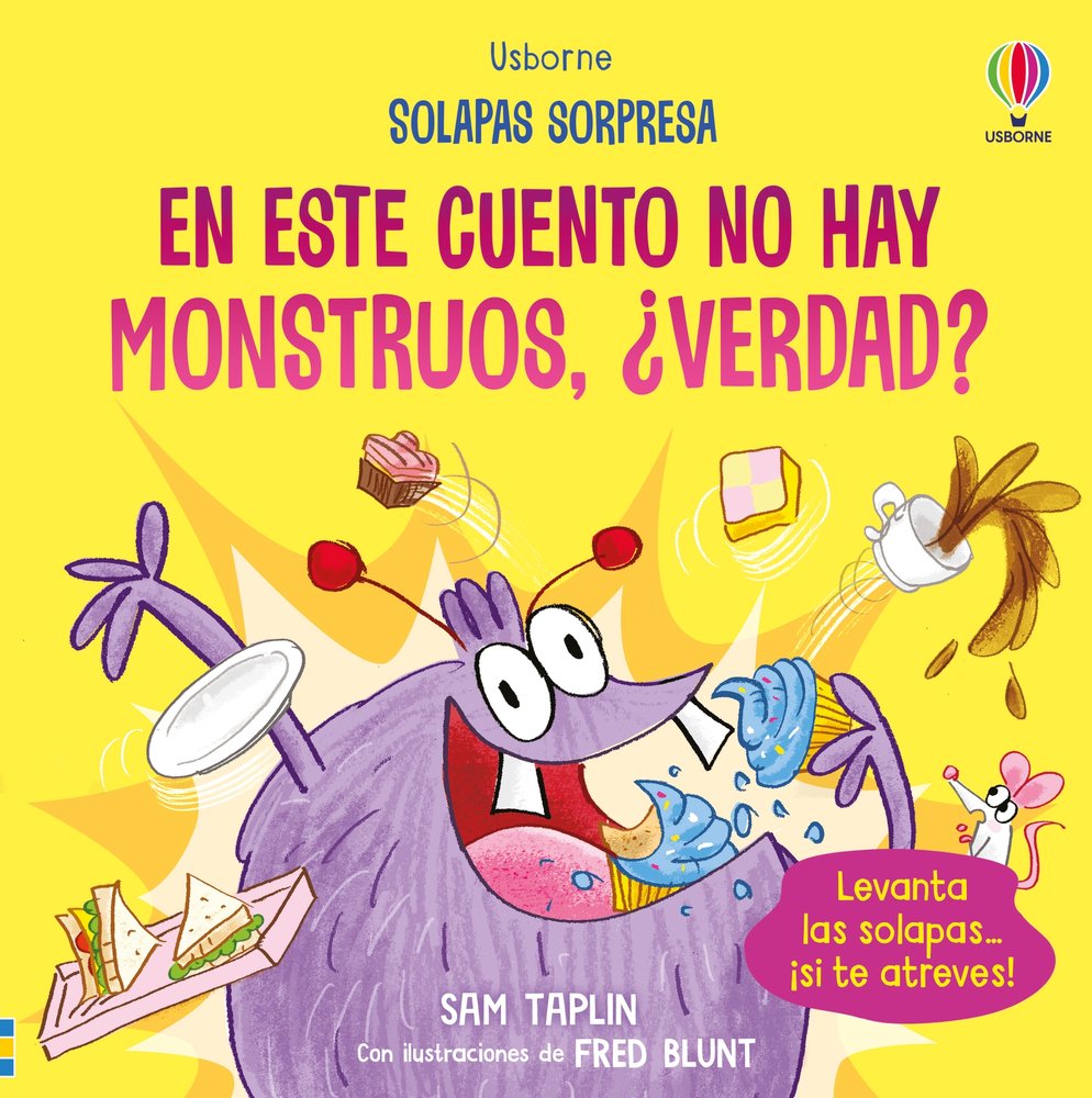 EN ESTE CUENTO NO HAY MONSTRUOS, ¿VERDAD?, de TAPLIN, SAM | portada del libro
