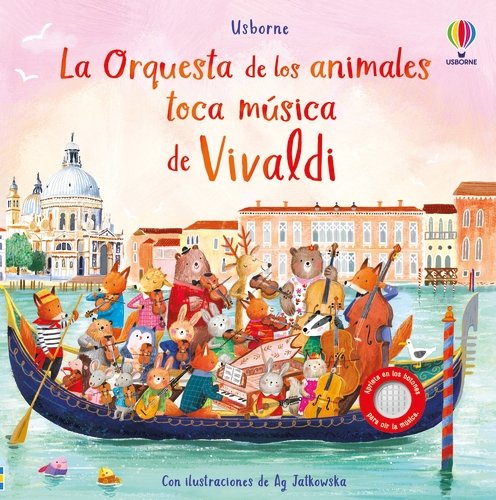 LA ORQUESTA DE LOS ANIMALES TOCA MUSICA DE VIVALDI, de TAPLIN, SAM | portada del libro