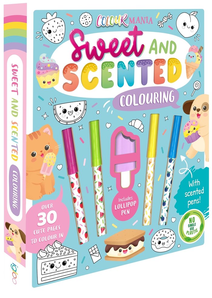 Colormania ECO. Sweet and Scented Colouring, de AA.VV. | portada del libro