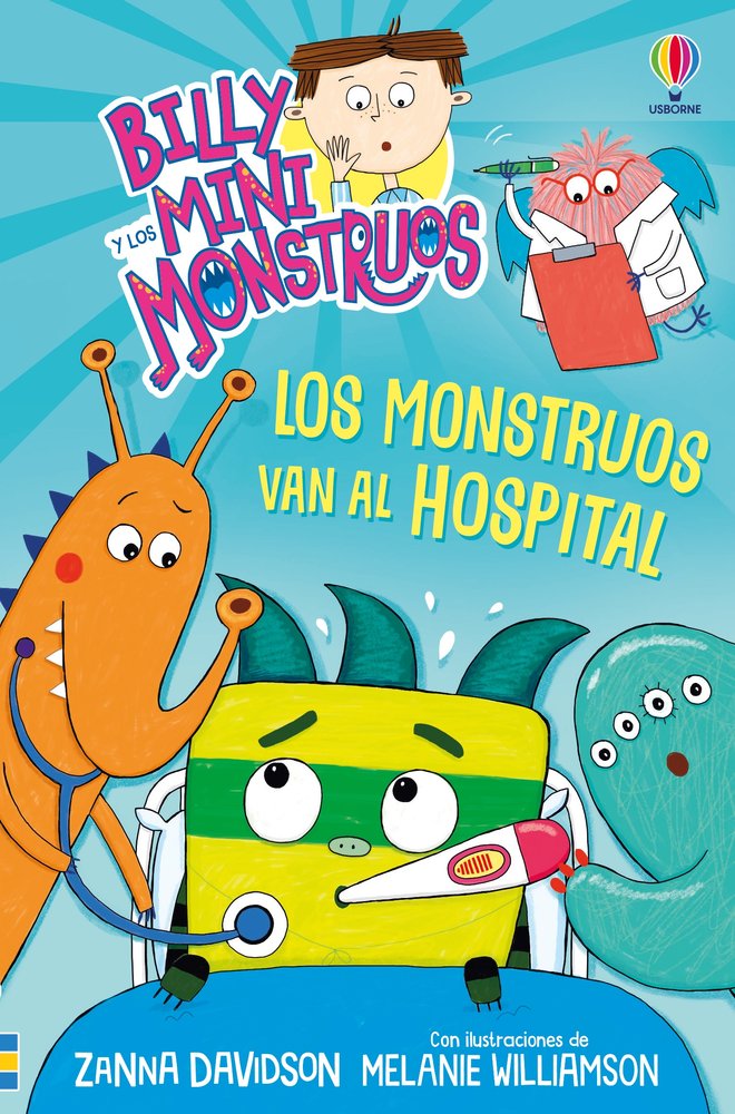 BILLY Y MINIMONSTRUOS 13 MONSTR HOSPITAL, de DAVIDSON, ZANNA | portada del libro