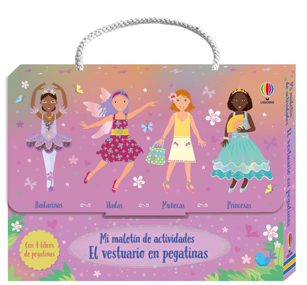 MALETIN EL VESTUARIO EN PEGATINAS, de WATT, FIONA | portada del libro