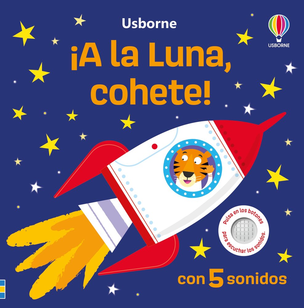 A LA LUNA, COHETE!, de TAPLIN, SAM | portada del libro