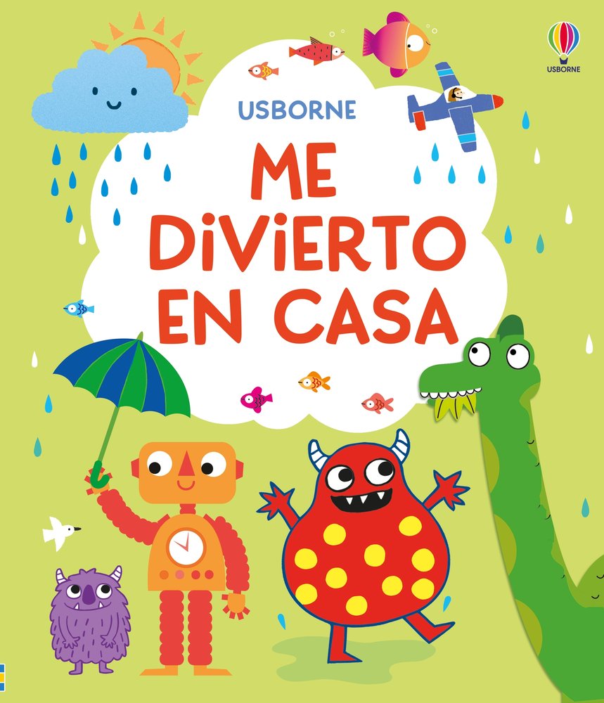 ME DIVIERTO EN CASA, de GILPIN, REBECCA | portada del libro