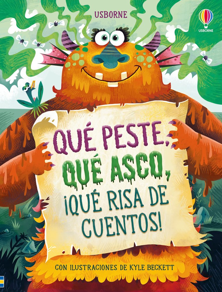 QUE PESTE, QUE ASCO, ¡QUE RISA DE CUENTOS!, de BRYAN, LARA | portada del libro