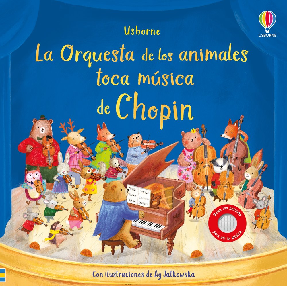 ORQUESTA ANIMALES TOCA MUSICA CHOPIN, de TAPLIN, SAM | portada del libro