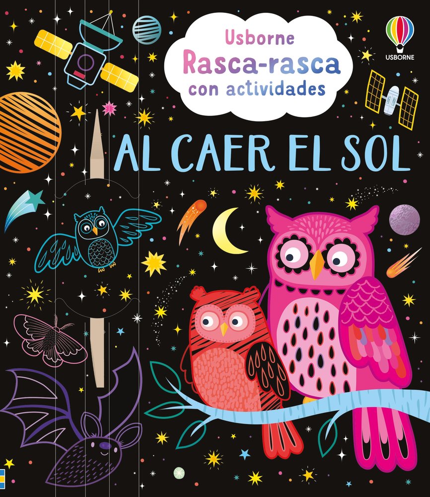 CIELO NOCTURNO RASCA-RASCA, de ROSIE DICKINS | portada del libro