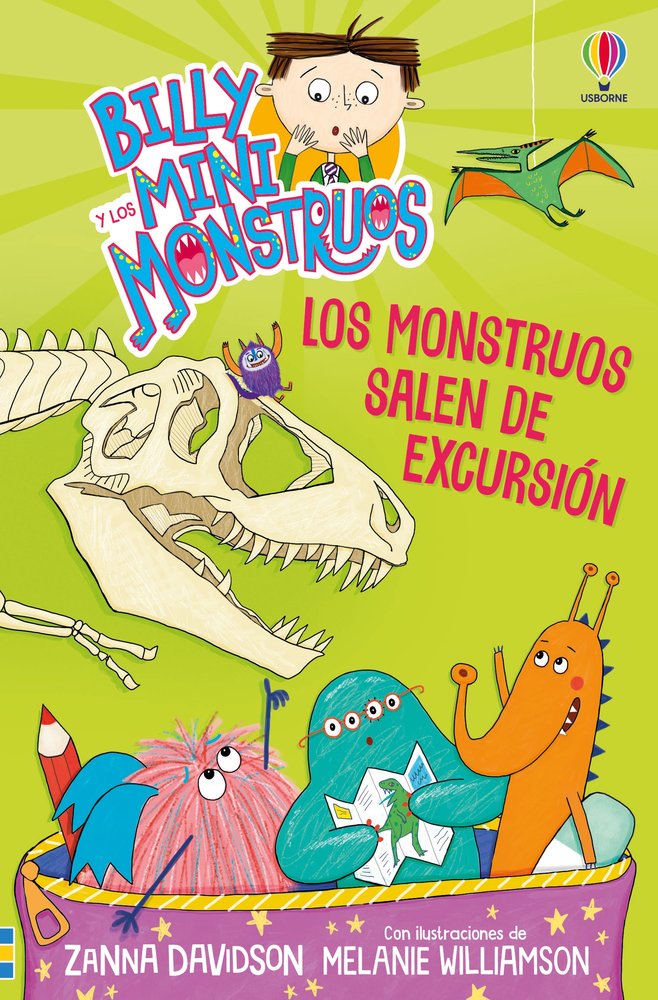 LOS MONSTRUOS SALEN DE EXCURSION - LIBRO 7, de DAVIDSON, ZANNA | portada del libro