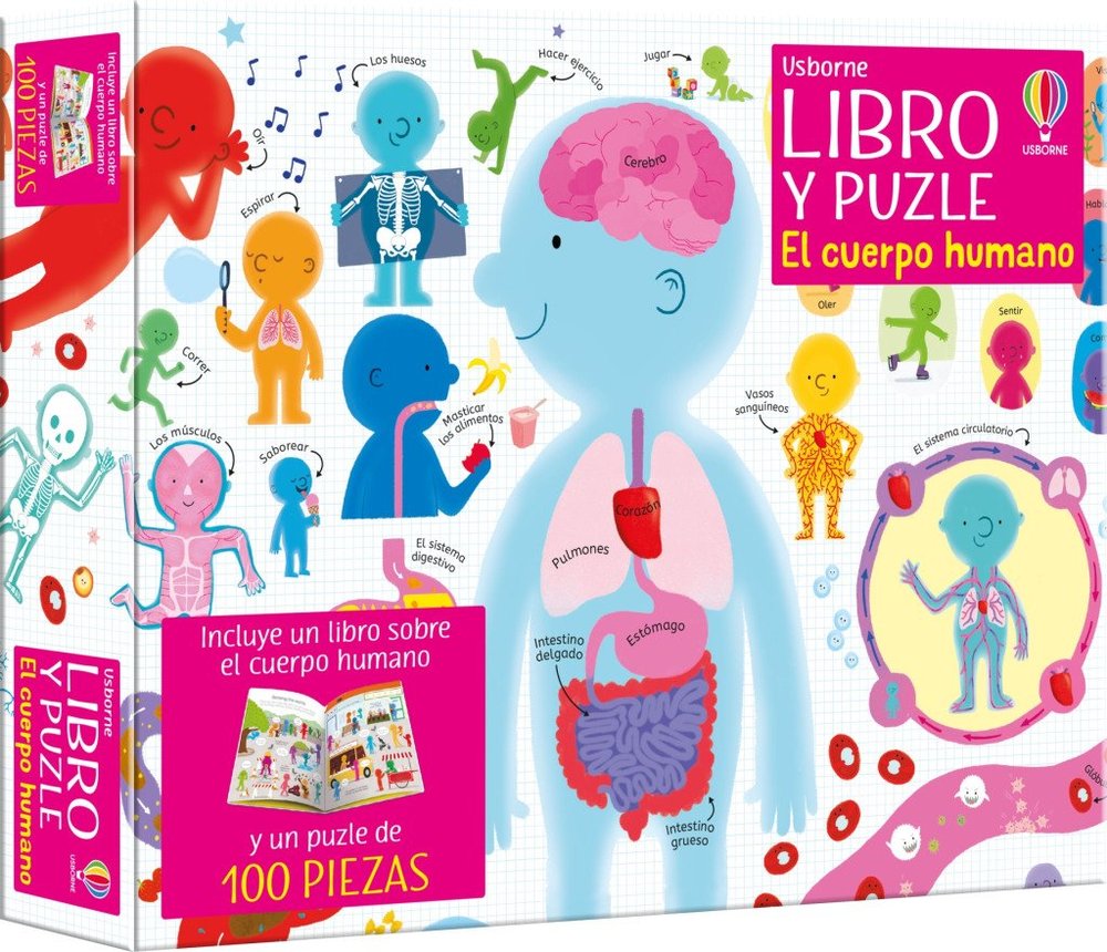 EL CUERPO HUMANO LIBRO PUZLE, de SAM SMITH | portada del libro
