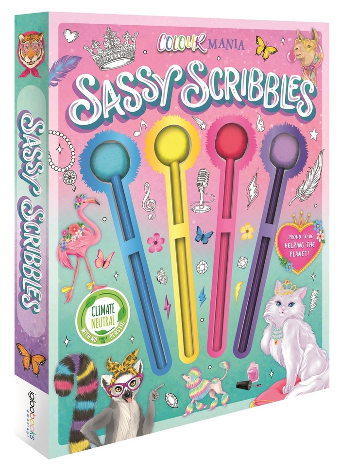 SASSY SCRIBBLES, de , IGLOOBOOKS | portada del libro