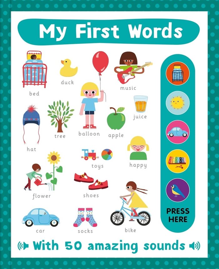 MY FIRST WORDS (GIANT LEARNING SOUNDS), de AUTUMN | portada del libro
