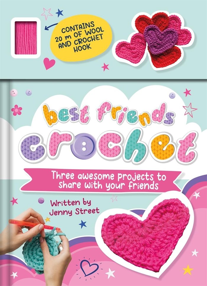BUSY LITTLE HANDS - BEST FRIENDS CROCHET, de STREET, JENNY | portada del libro