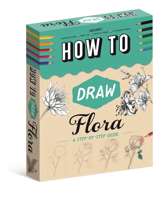 How to draw flora, de AA.VV. | portada del libro