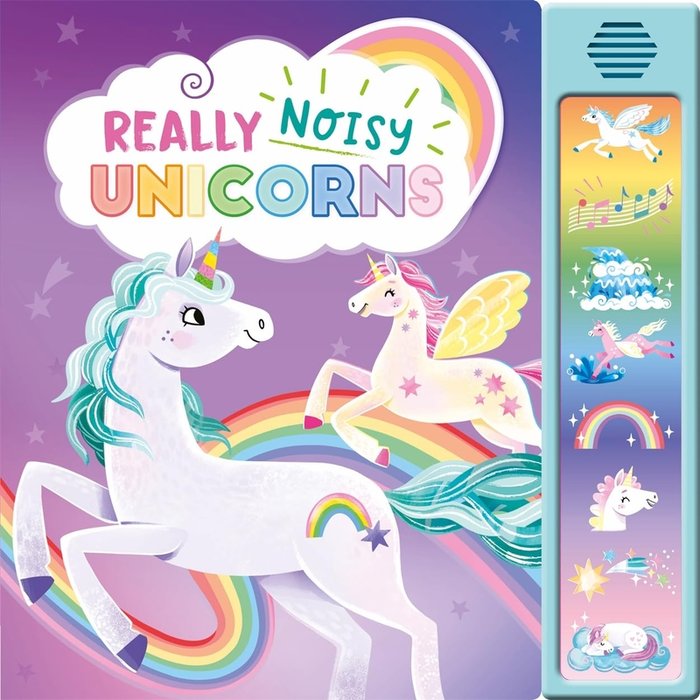 REALLY NOISY UNICORNS (SUPER SOUNDS), de IGLOOBOOKS | portada del libro