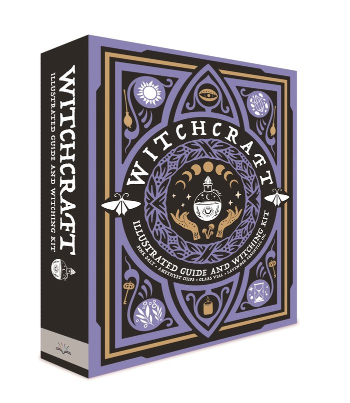 WITCHCRAFT. ILLUSTRATED GUIDE AND WITCHING KIT, de IGLOOBOOKS | portada del libro