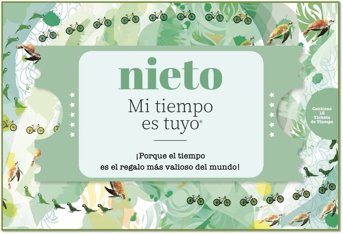 NIETO MI TIEMPO ES TUYO, de Fenwick, C.V. | portada del libro