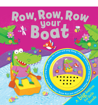ROW, ROW, ROW YOUR BOAT (BIG BUTTON), de AUTOR, SIN | portada del libro