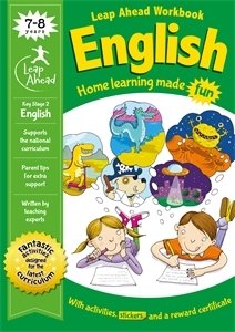 LEAP AHEAD: 7-8 YEARS ENGLISH, de AUTOR, SIN | portada del libro