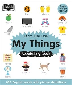 EASY ENGLISH VOCABULARY: MY THINGS, de AUTOR, SIN | portada del libro