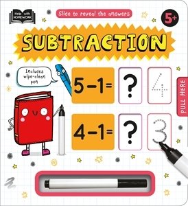 HELP WITH HOMEWORK: SUBTRACTION 5, de AUTOR, SIN | portada del libro