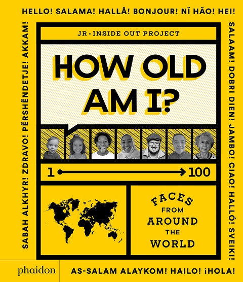 HOW OLD I AM?, de JR, | portada del libro