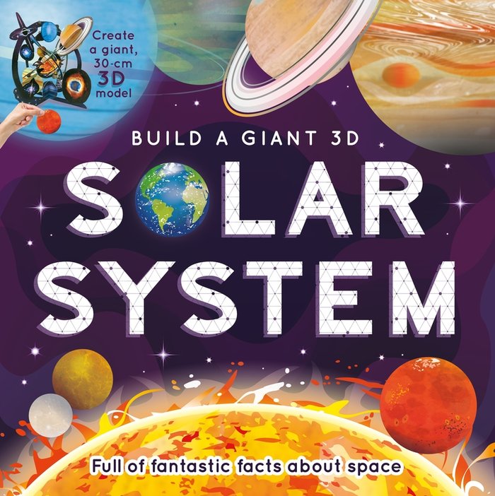 Build a Giant 3D: Solar System, de IGLOOBOOKS | portada del libro