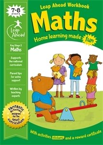 LEAP AHEAD: 7-8 YEARS MATHS, de AUTOR, SIN | portada del libro