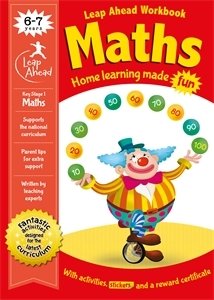 LEAP AHEAD: 6-7 YEARS MATHS, de AUTOR, SIN | portada del libro