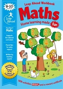 LEAP AHEAD: 9-10 YEARS MATHS, de AUTOR, SIN | portada del libro