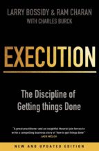 EXECUTION, de Larry Bossidy | portada del libro