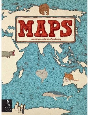 MAPS, de Daniel Mizielinski | portada del libro