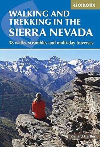 WALKING THE SIERRA NEVADA, de RICHARD HARTLEY | portada del libro