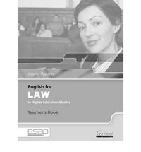 LAW STUDIES TEACHER'S BOOK, de Varios autores | portada del libro