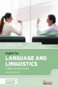 ENGLISH FOR LANGUAGE AND LINGUSTICS COURSE BOOK +CD, de Varios autores | portada del libro